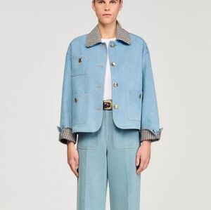 Sandro Denim Jacket
